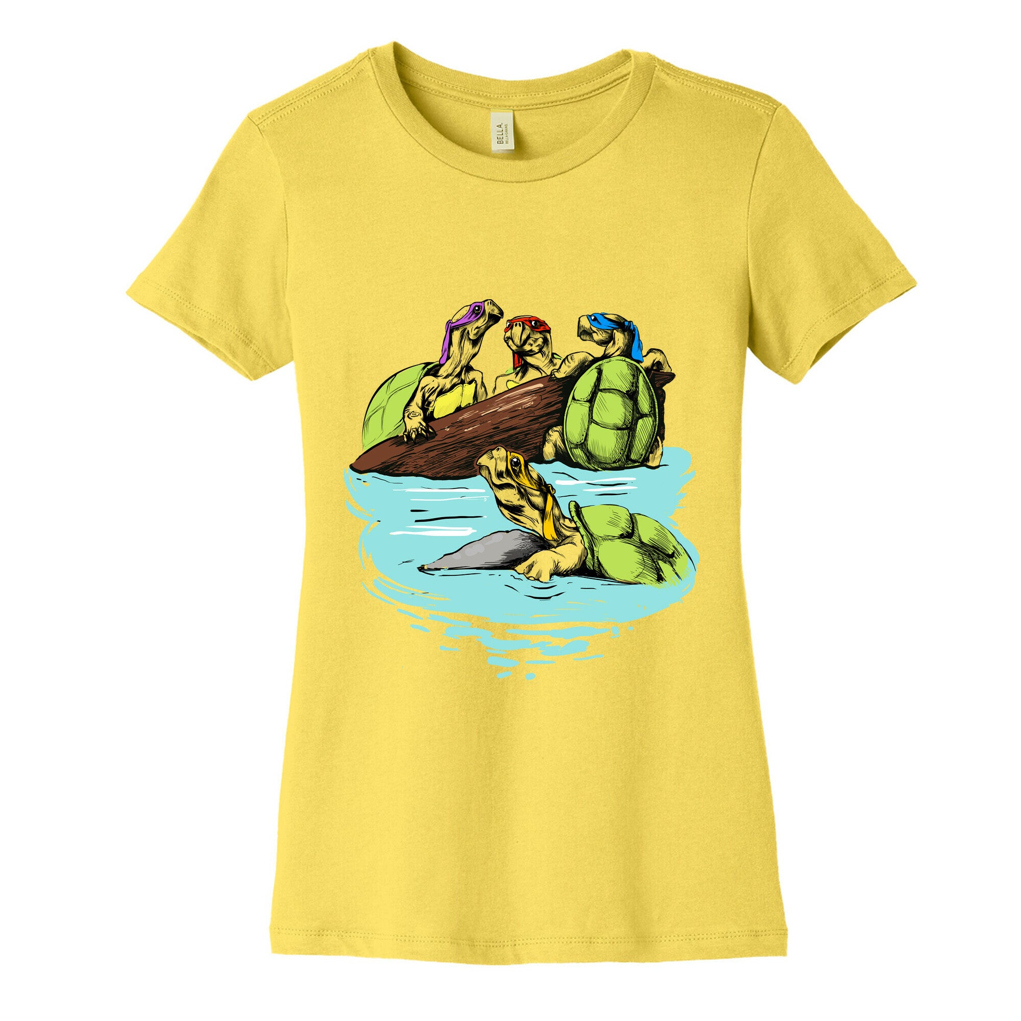 Turtle Power Women's Cotton Tee